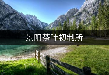 景陽茶葉初制所
