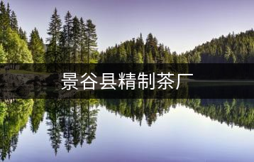 景谷縣精制茶廠