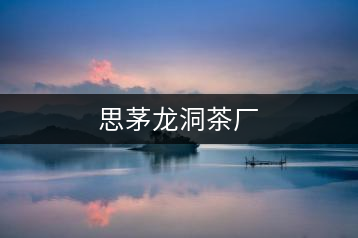 思茅龍洞茶廠