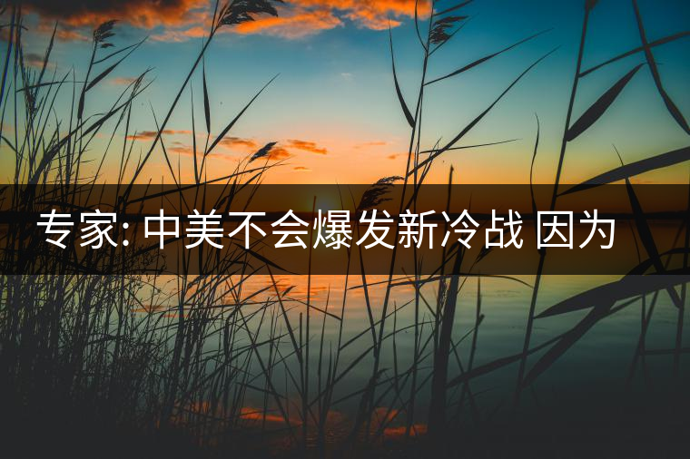 專家: 中美不會爆發(fā)新冷戰(zhàn) 因為美國沒那能力 專家: 中美不會爆發(fā)新冷戰(zhàn) 因為美國沒那能力