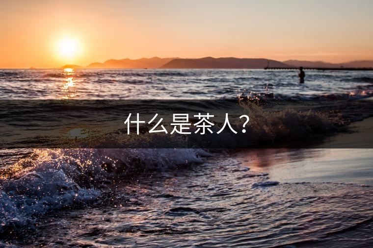 什么是茶人？