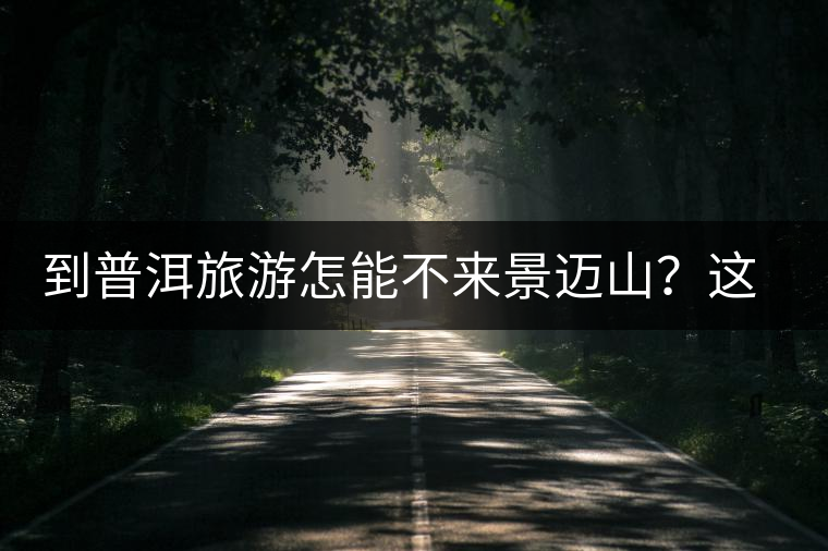 到普洱旅游怎能不來(lái)景邁山？這里的風(fēng)景美如畫(huà)！