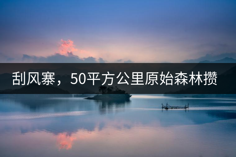刮風(fēng)寨，50平方公里原始森林?jǐn)€集的氣韻！