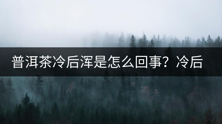 普洱茶冷后渾是怎么回事？冷后渾的普洱茶品質(zhì)好不好？