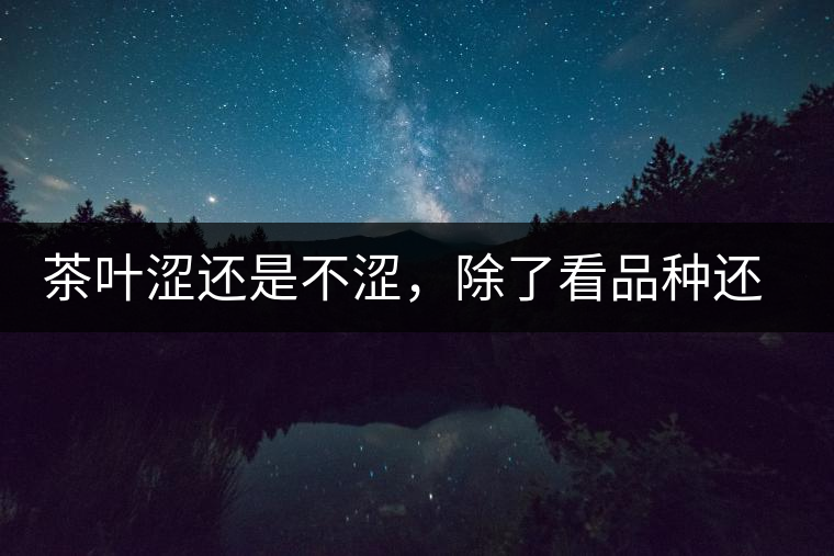 茶葉澀還是不澀，除了看品種還要看工藝