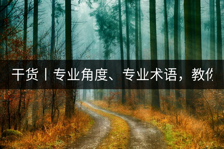 干貨丨專業(yè)角度、專業(yè)術(shù)語，教你評判茶葉！