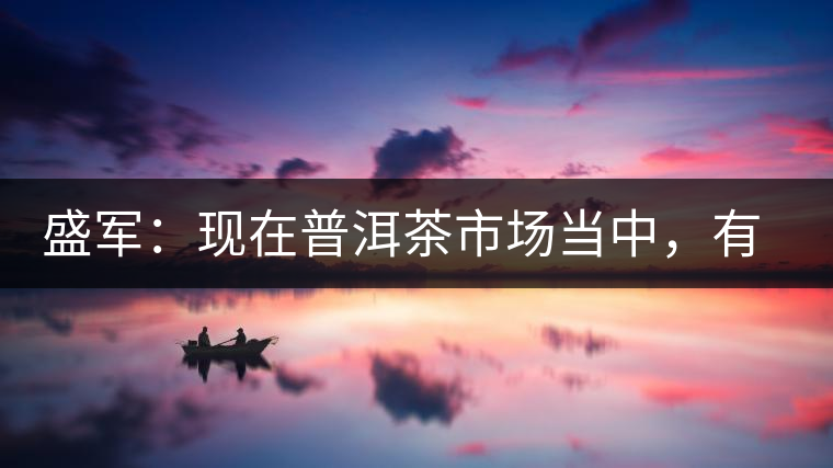 盛軍：現(xiàn)在普洱茶市場當(dāng)中，有三個級別