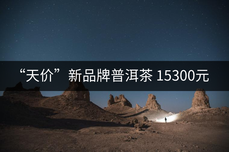“天價”新品牌普洱茶 15300元/餅！