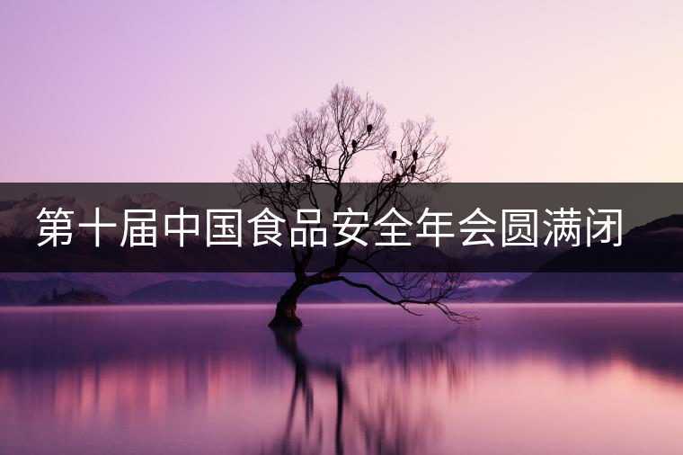 第十屆中國(guó)食品安全年會(huì)圓滿閉幕 普洱茶膏企業(yè)獲多項(xiàng)大獎(jiǎng)