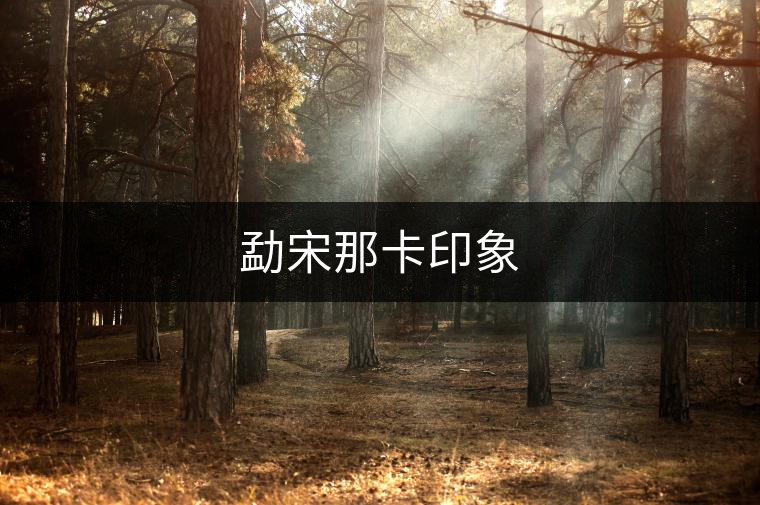 勐宋那卡印象