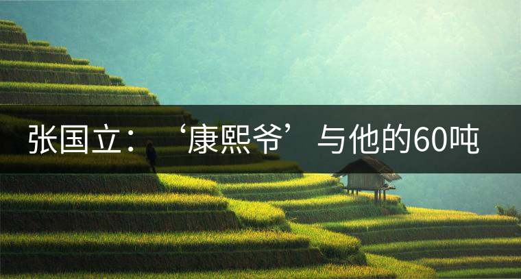 張國(guó)立：‘康熙爺’與他的60噸普洱茶
