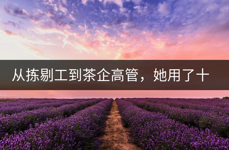 從揀剔工到茶企高管，她用了十年時(shí)間