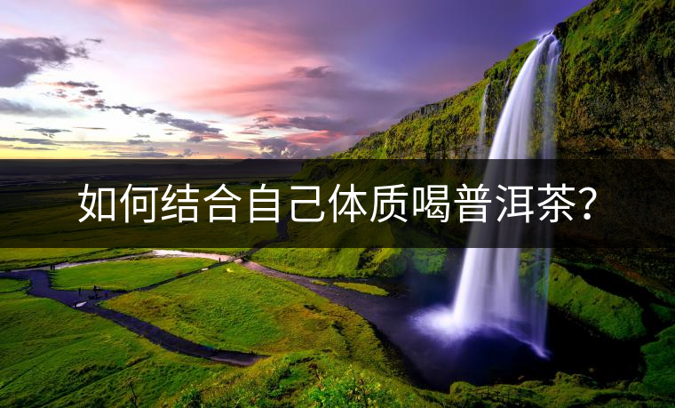 如何結(jié)合自己體質(zhì)喝普洱茶？