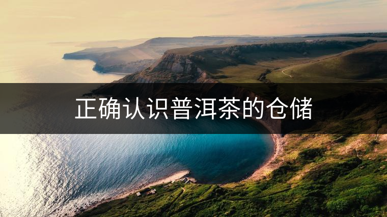 正確認(rèn)識普洱茶的倉儲