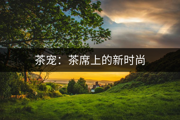 茶寵：茶席上的新時尚