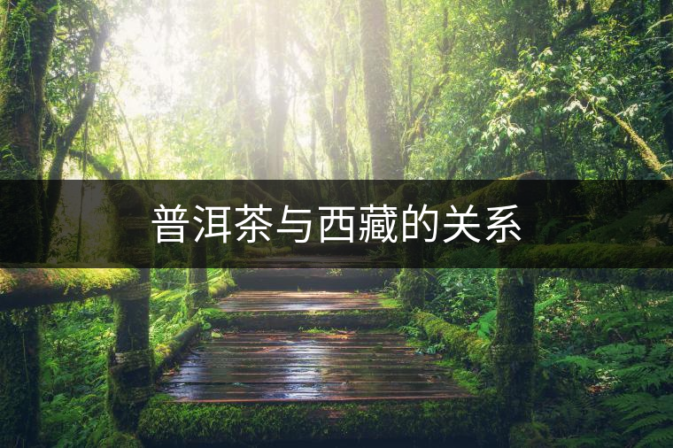 普洱茶與西藏的關(guān)系 普洱茶與西藏的關(guān)系