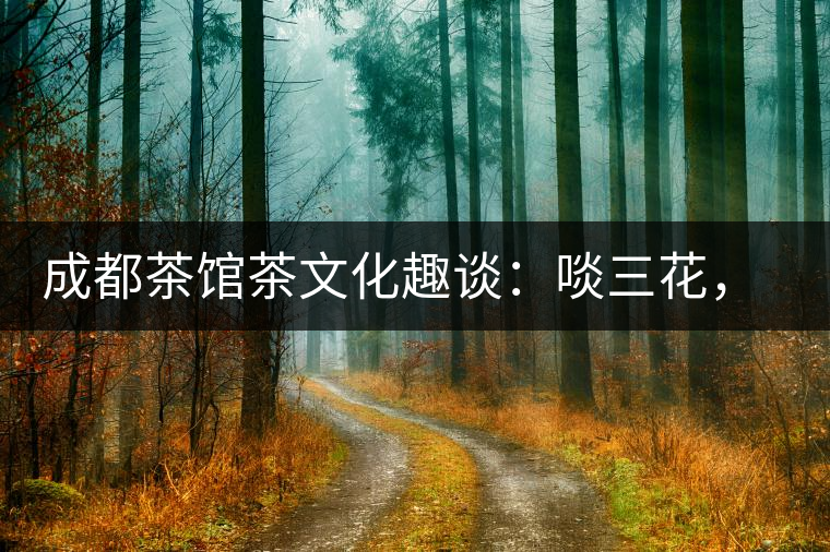 成都茶館茶文化趣談：啖三花，真成都