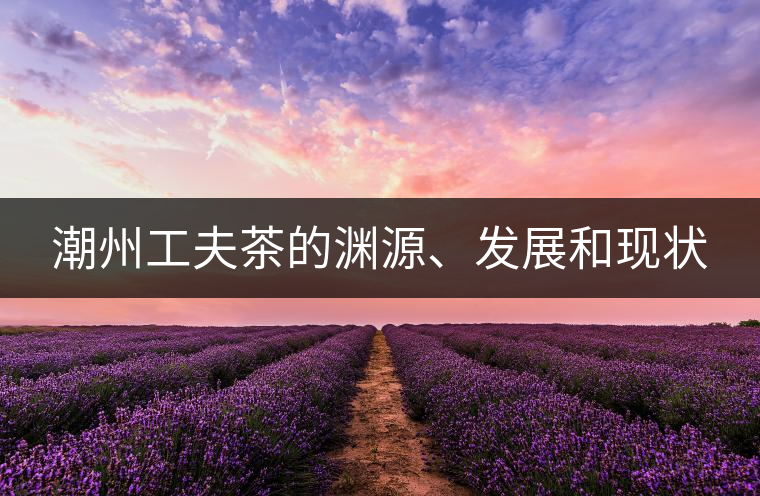 潮州工夫茶的淵源、發(fā)展和現(xiàn)狀