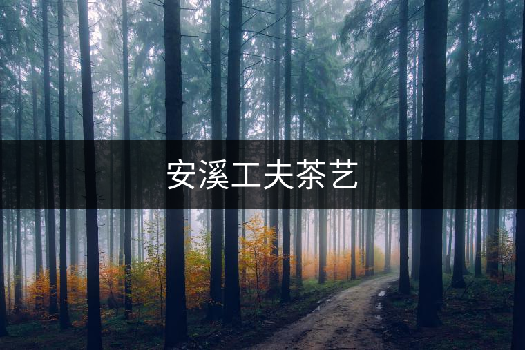 安溪工夫茶藝
