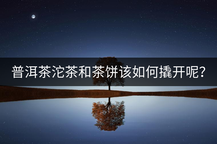 普洱茶沱茶和茶餅該如何撬開呢？