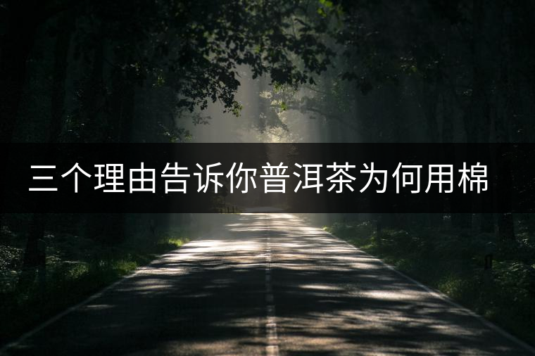 三個(gè)理由告訴你普洱茶為何用棉紙包裝 三個(gè)理由告訴你普洱茶為何用棉紙包裝