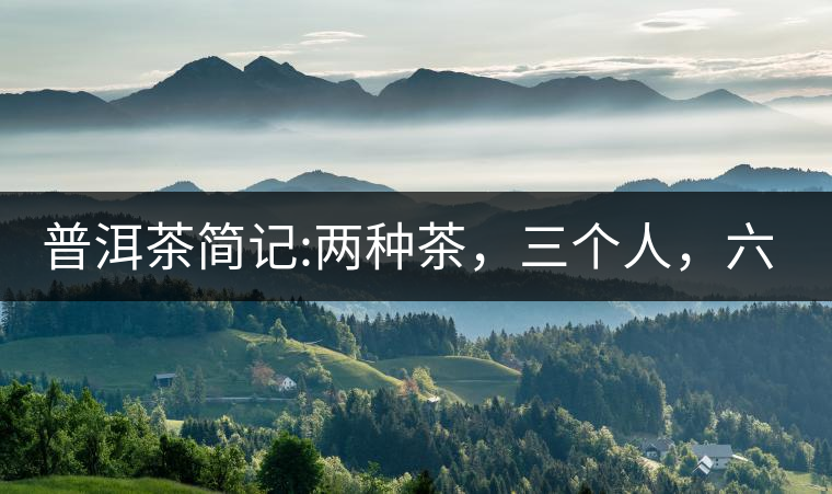 普洱茶簡記:兩種茶，三個人，六座山，七塊餅