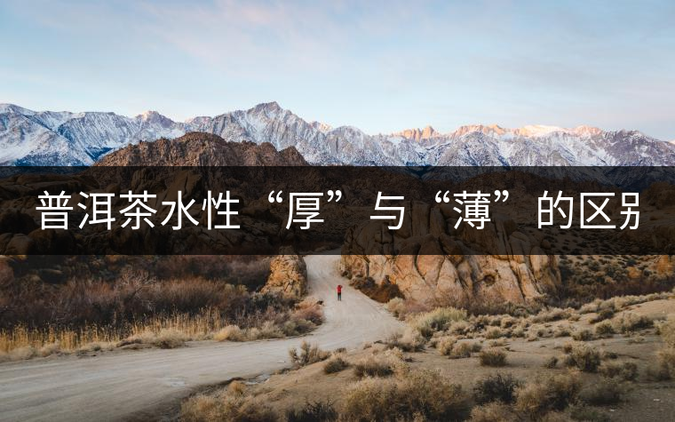 普洱茶水性“厚”與“薄”的區(qū)別！