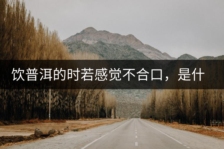 飲普洱的時(shí)若感覺(jué)不合口，是什么原呢？