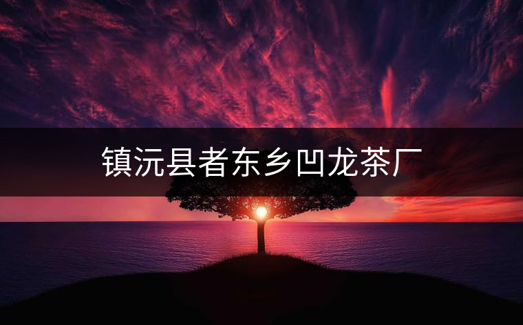 鎮(zhèn)沅縣者東鄉(xiāng)凹龍茶廠 鎮(zhèn)沅縣者東鄉(xiāng)凹龍茶廠