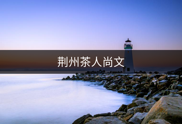 荊州茶人尚文 荊州茶人尚文