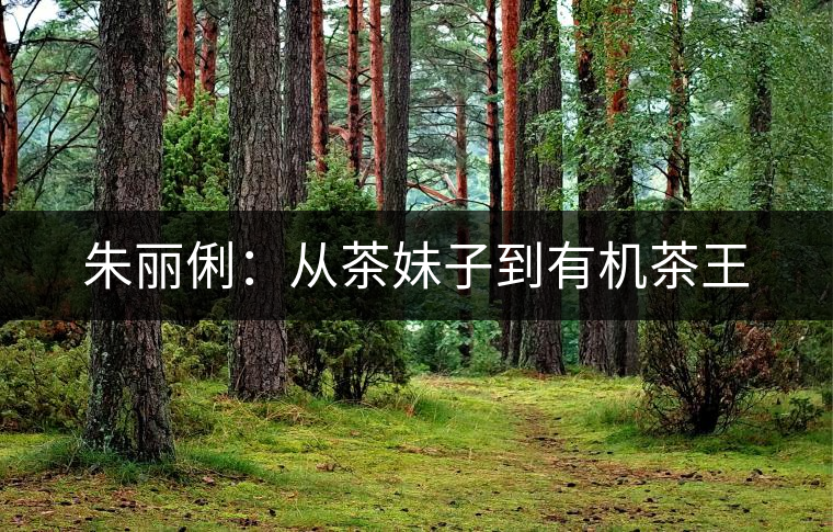 朱麗俐:從茶妹子到有機茶王 朱麗俐:從茶妹子到有機茶王