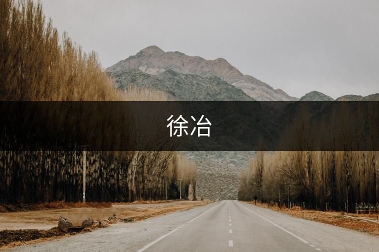 徐冶 徐冶