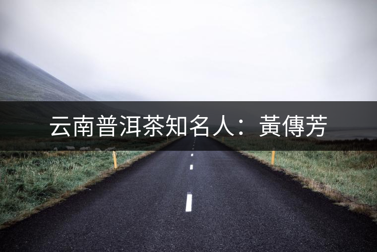 云南普洱茶知名人：黃傳芳