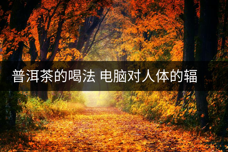 普洱茶的喝法 電腦對(duì)人體的輻射很大、上班族記得經(jīng)常喝普洱茶