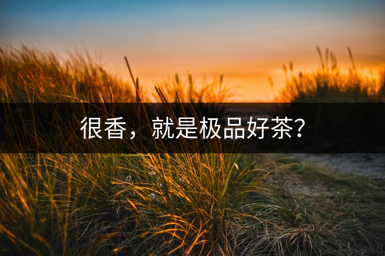 很香，就是極品好茶？