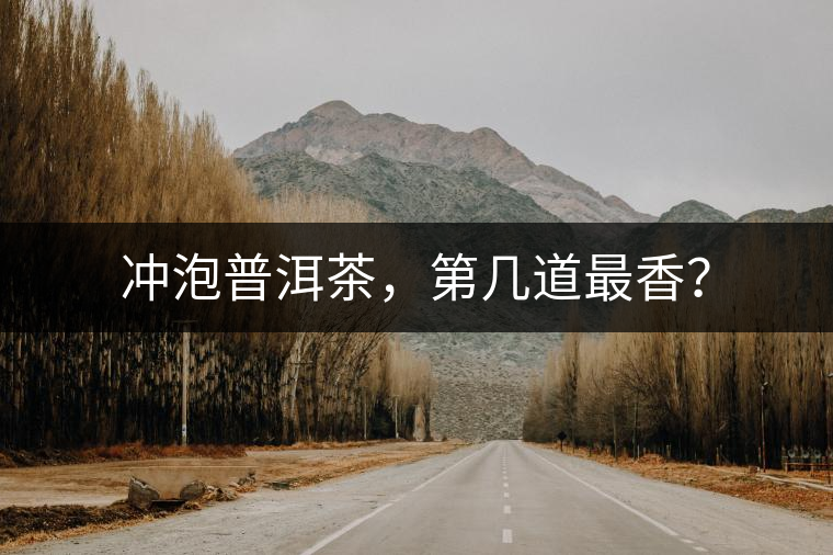 沖泡普洱茶，第幾道最香？