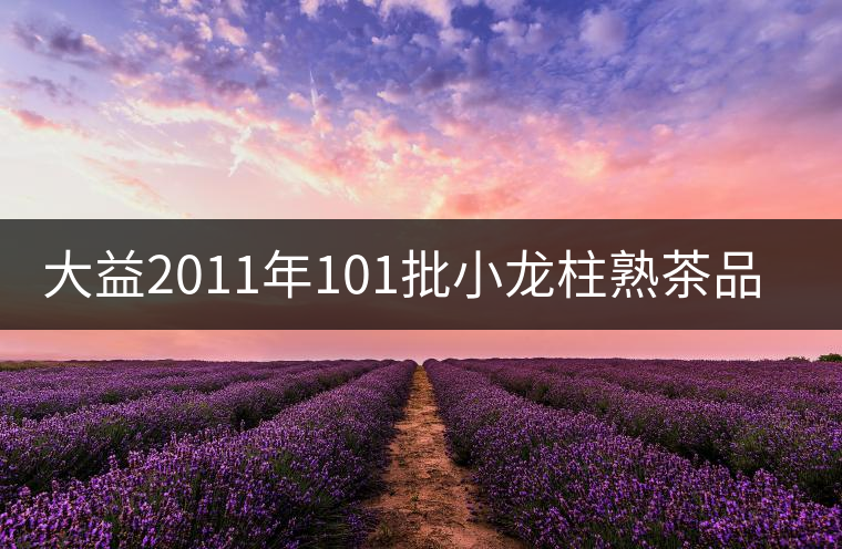 大益2011年101批小龍柱熟茶品評(píng) 大益2011年101批小龍柱熟茶品評(píng)