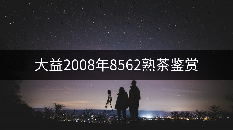 大益2008年8562熟茶鑒賞