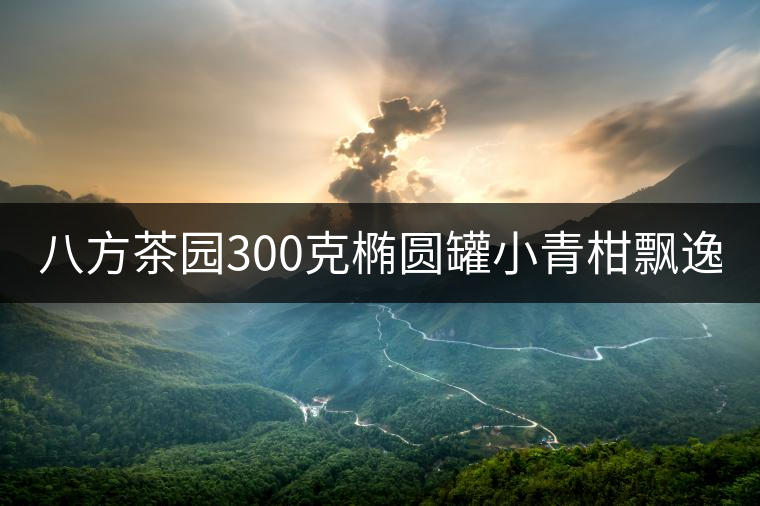 八方茶園300克橢圓罐小青柑飄逸上市！