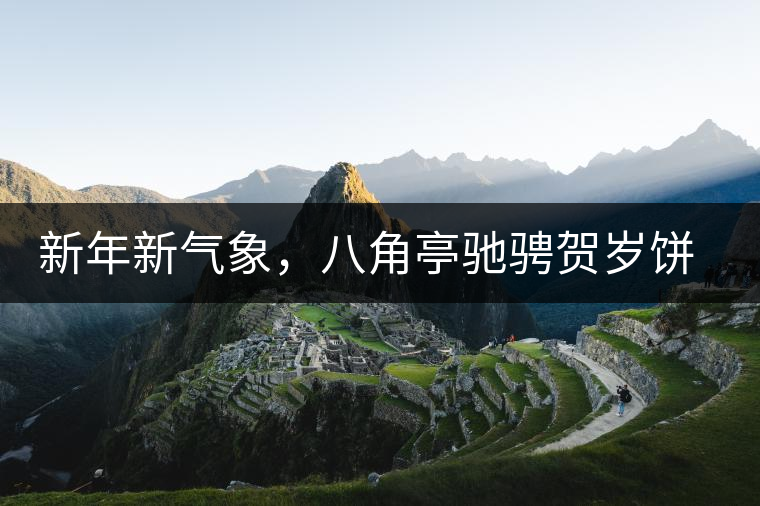 新年新氣象，八角亭馳騁賀歲餅即將上市