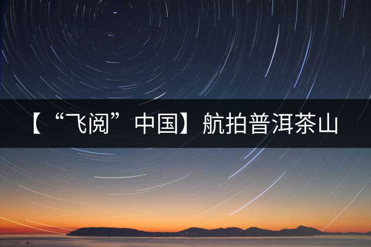 【“飛閱”中國】航拍普洱茶山櫻花盛開 感受花香、茶香交織