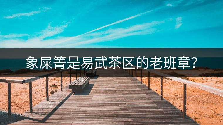 象屎箐是易武茶區(qū)的老班章？
