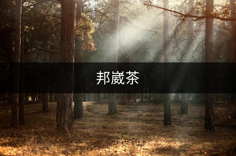 邦崴茶