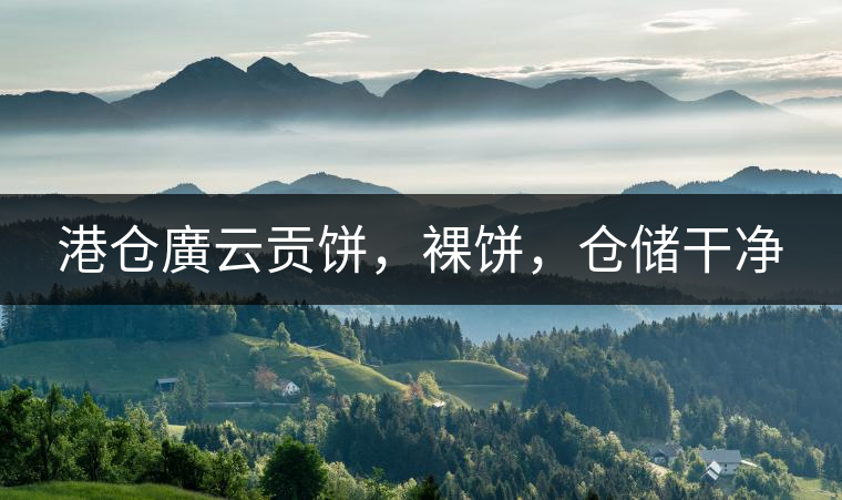 港倉廣云貢餅，裸餅，倉儲(chǔ)干凈