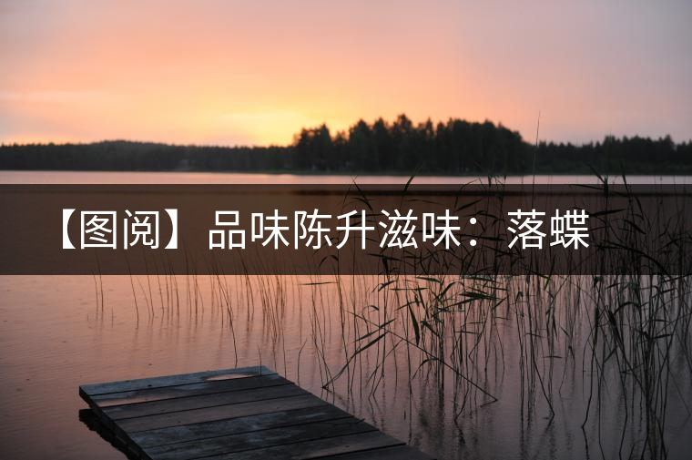 【圖閱】品味陳升滋味：落蝶開湯