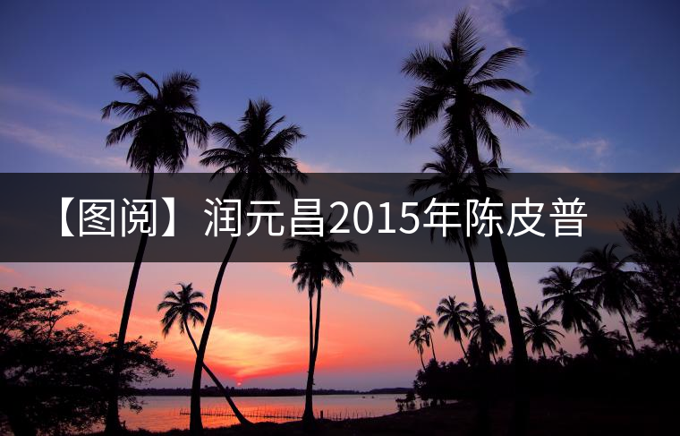 【圖閱】潤(rùn)元昌2015年陳皮普洱開(kāi)湯 【圖閱】潤(rùn)元昌2015年陳皮普洱開(kāi)湯