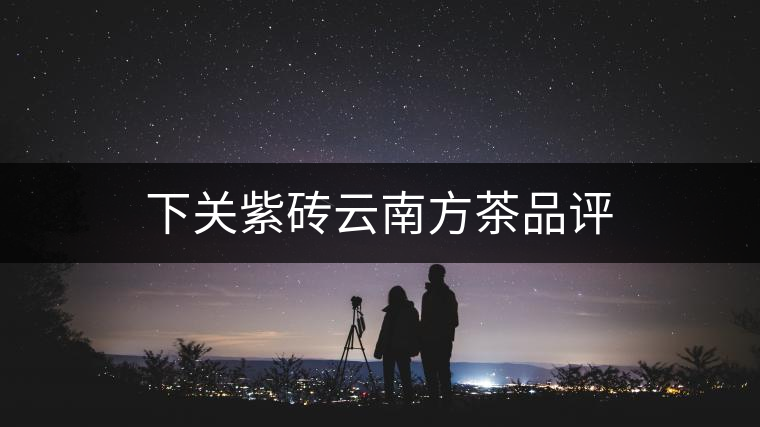 下關(guān)紫磚云南方茶品評