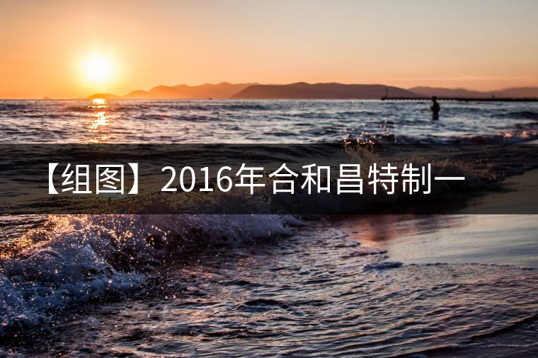【組圖】2016年合和昌特制一號開湯