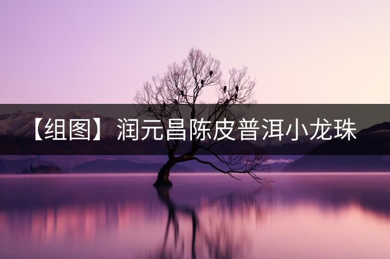【組圖】潤(rùn)元昌陳皮普洱小龍珠開(kāi)湯