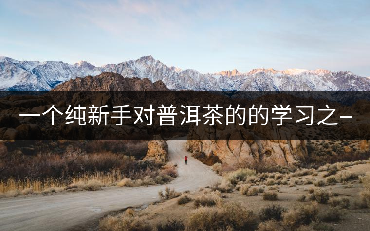 一個(gè)純新手對普洱茶的的學(xué)習(xí)之——【色】 一個(gè)純新手對普洱茶的的學(xué)習(xí)之——【色】